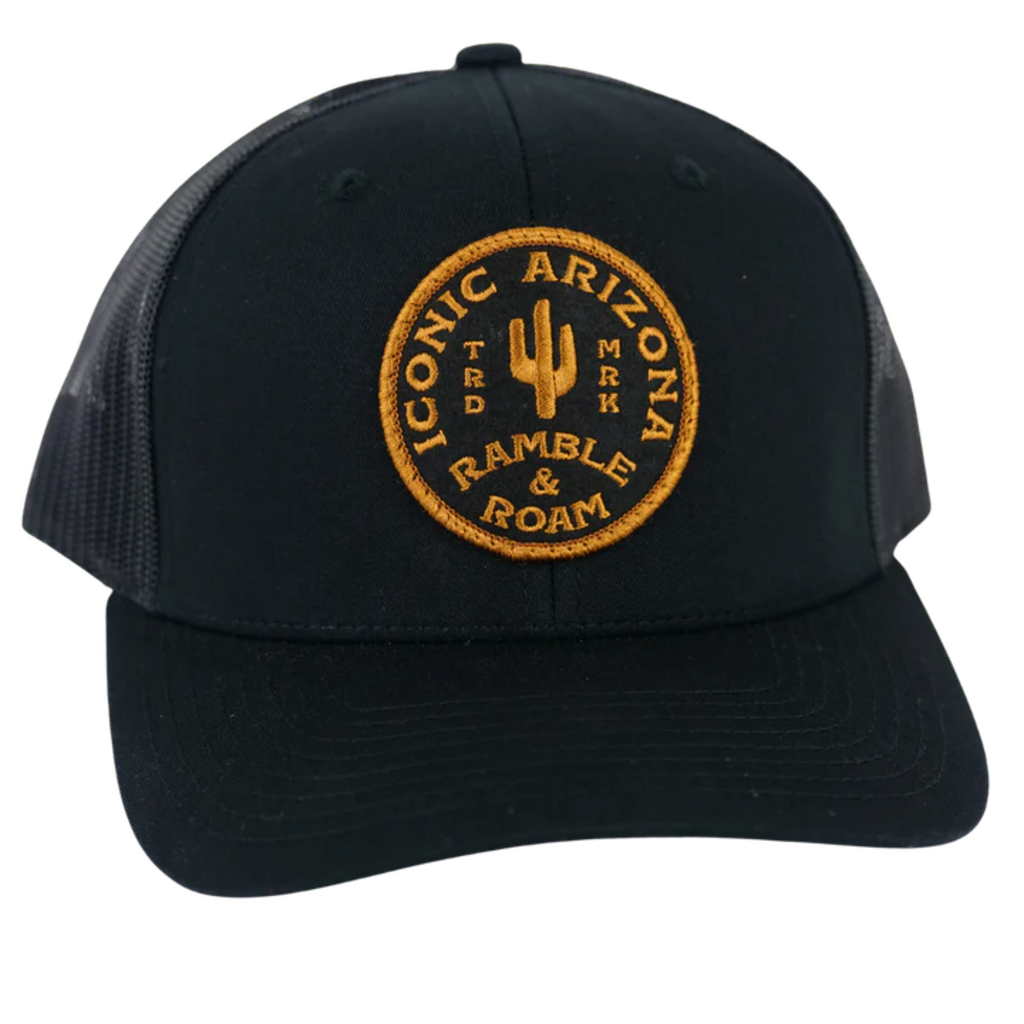 ICONIC ARIZONA- "THE SHOP" Rope Unstructured Hat BLACK New Handbags, Hats, Sunglasses & Accessories