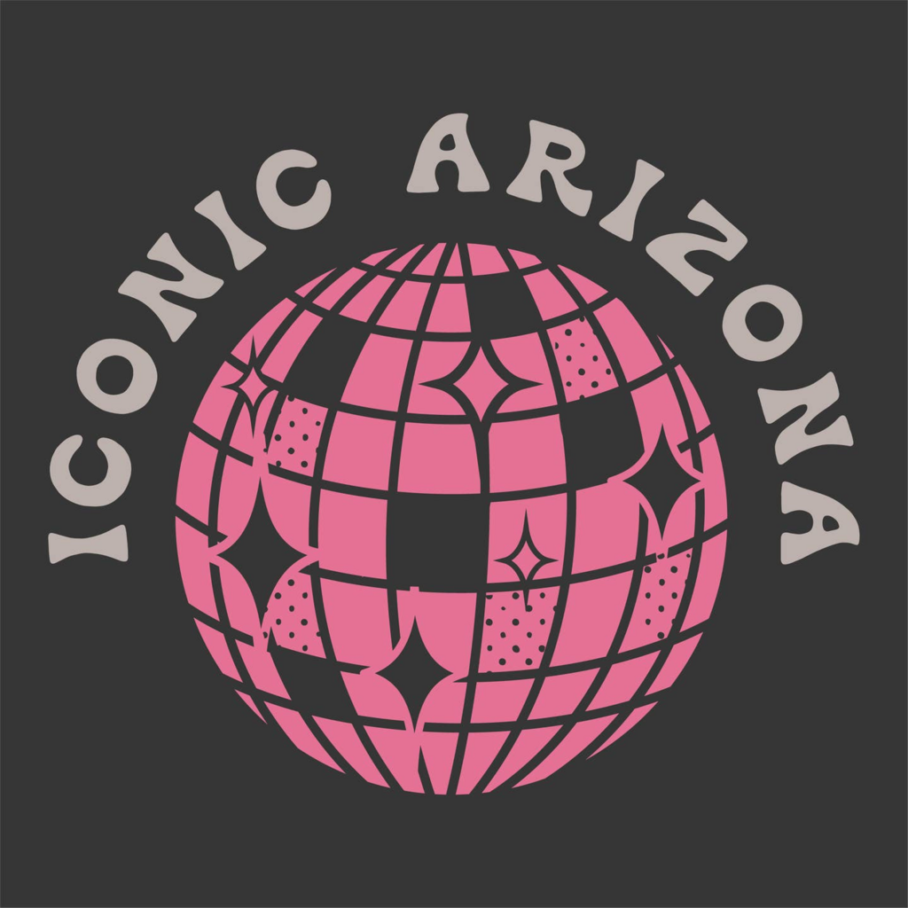 ICONIC ARIZONA Up All Night Unisex Tee - Lg Apparel (New)