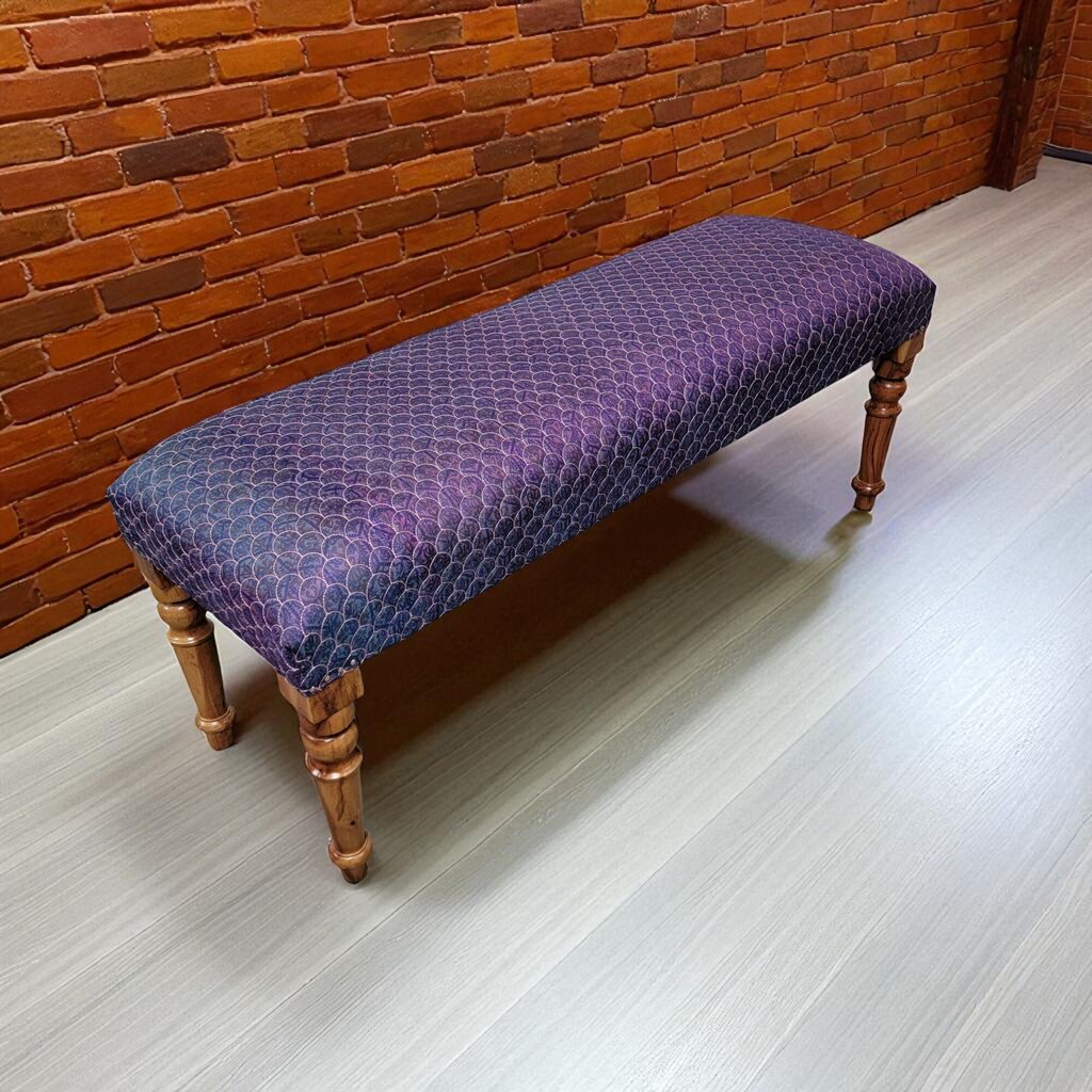7141 New Upholstered Quilted Ottoman #Bench Furniture