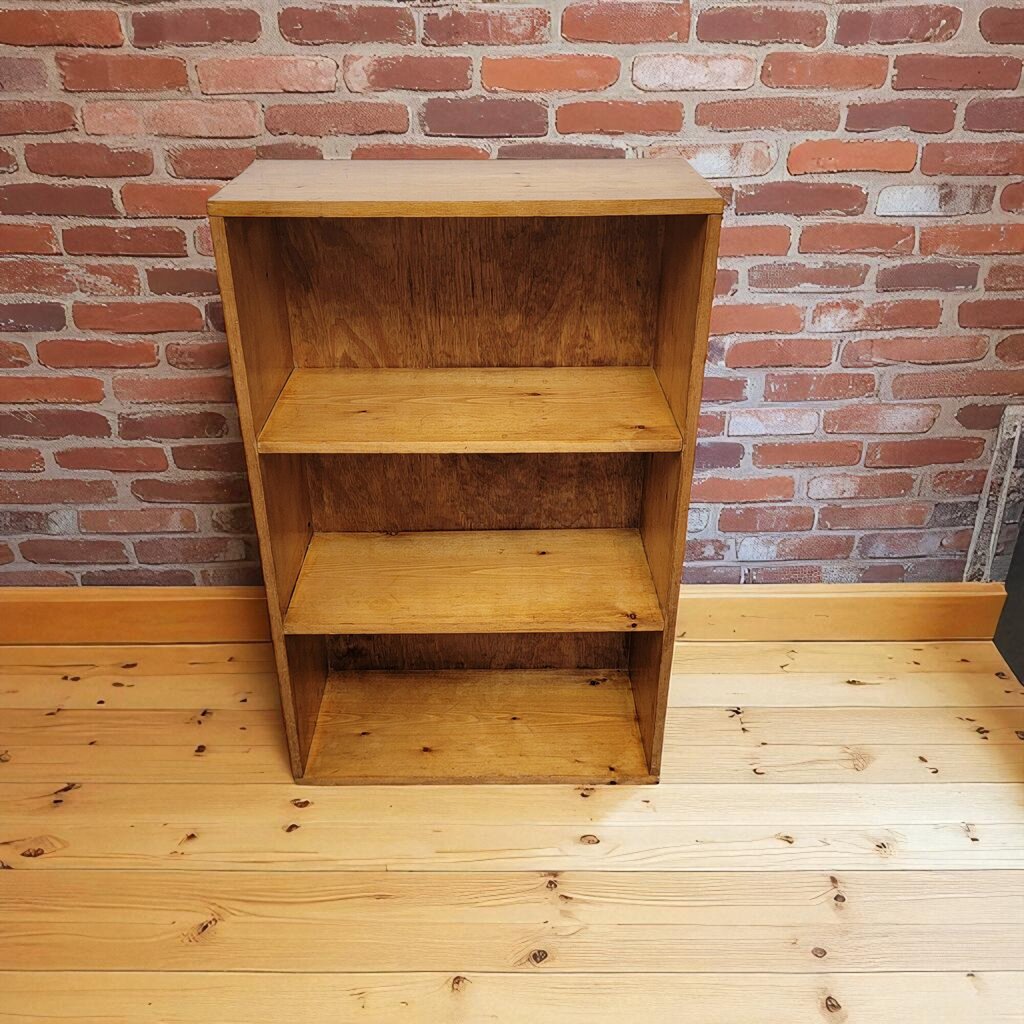 7144 3 ft tall Solid Wood Bookcase Used Furniture