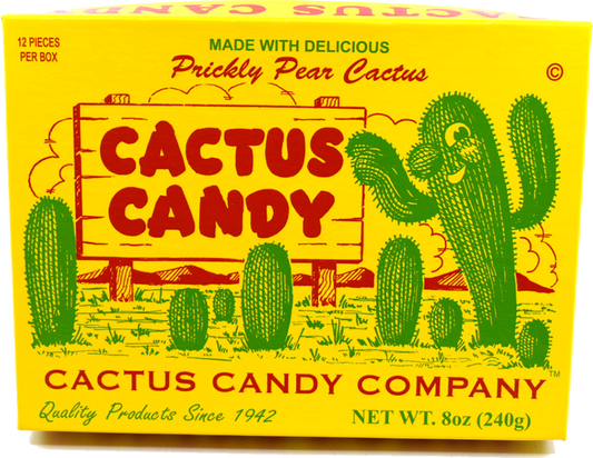 Cactus Candy™ 1/2lb Box 8 oz. New PANTRY "NEW WHOLESALE"