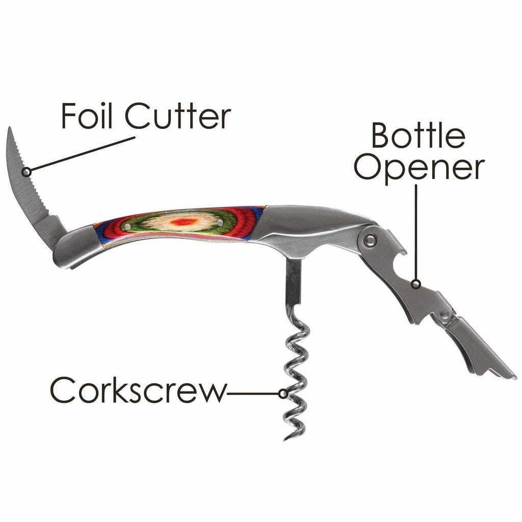 Baltique® Marrakesh Collection Waiter's Friend Corkscrew FLORAL *WHOLESALE* BUTTERFLY