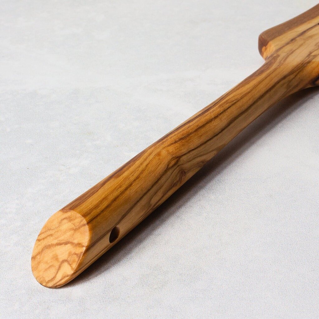 Rock & Branch® Olive Wood Slotted Spurtle * Home