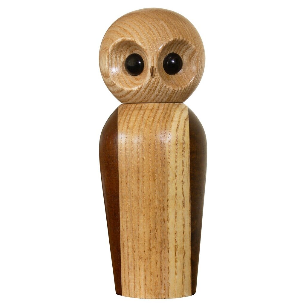 Rock & Branch® Owl Pepper Mill 6-1 4" high with a diameter of 2-5 16". New * Home