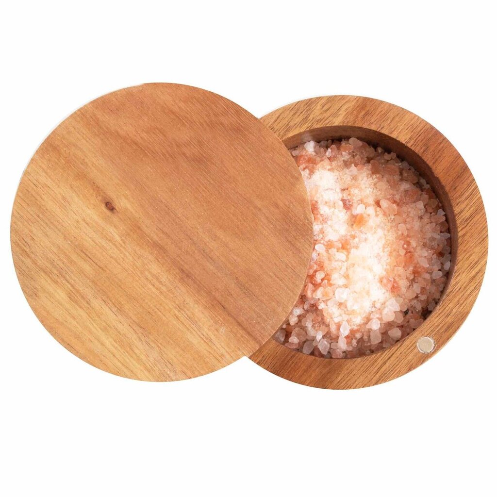 Rock & Branch Acacia Salt Box - Thumbnail 4