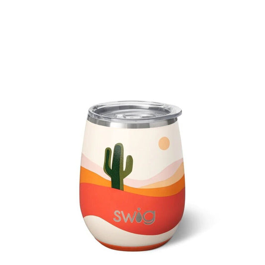 Boho Desert Stemless Wine Cup 14oz 14 oz New HOUSEWARES *Wholesale*