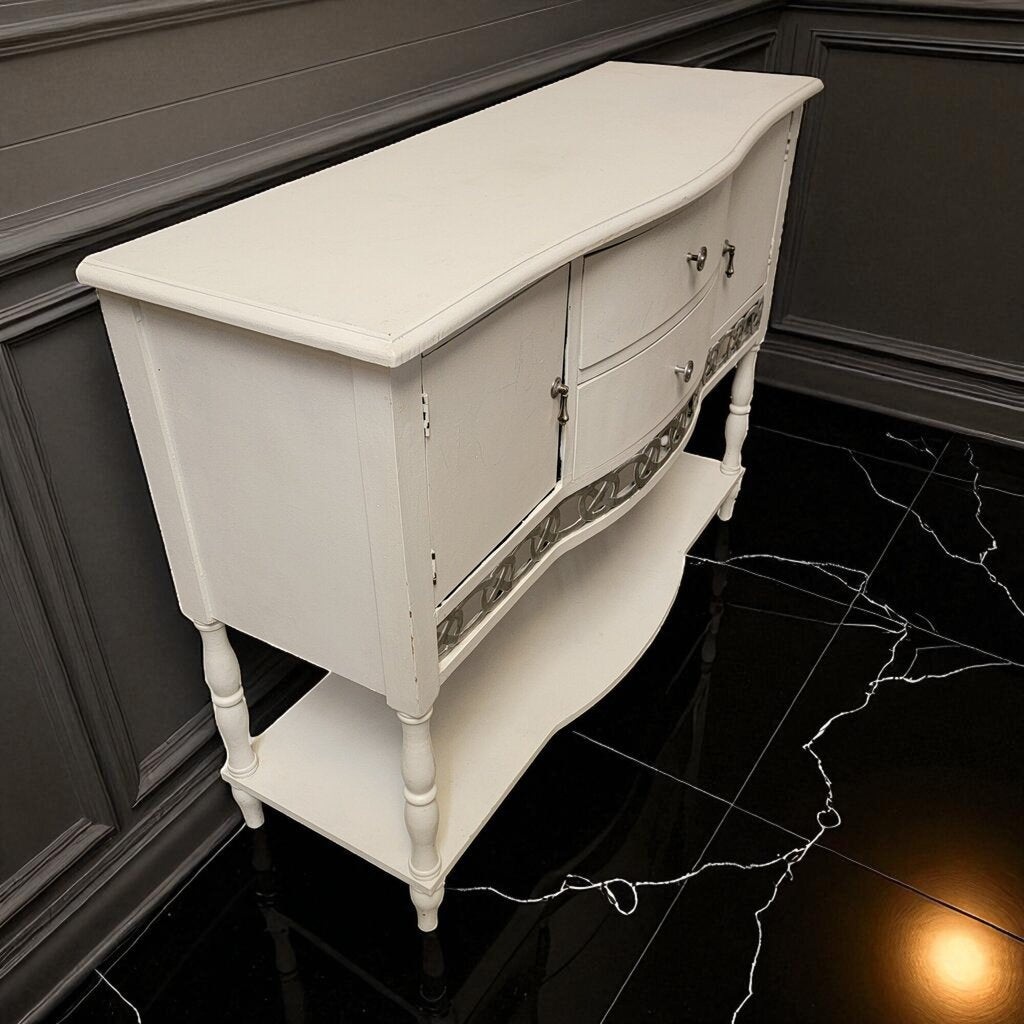 7172 White 2 Drawer #Sideboard ~ Furniture