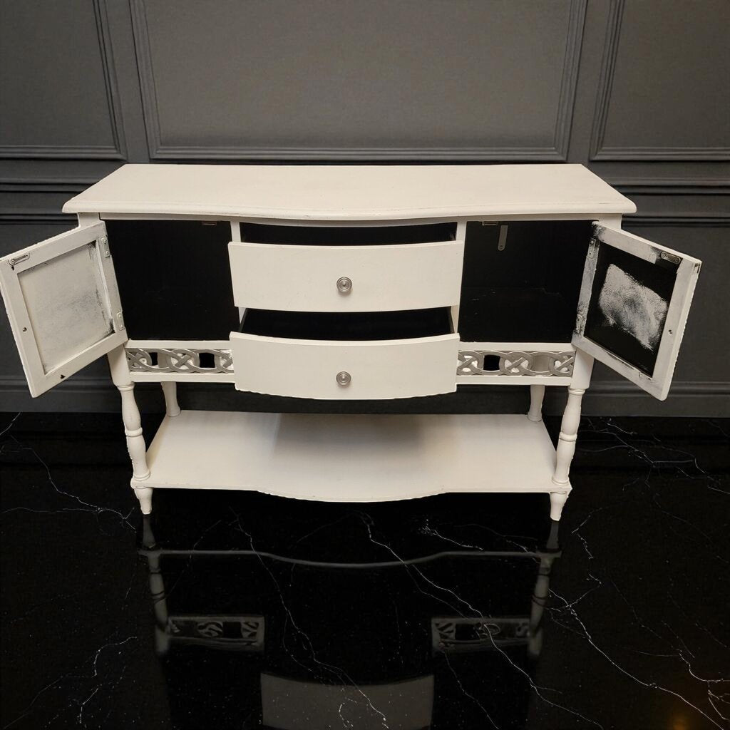 7172 White 2 Drawer #Sideboard ~ Furniture