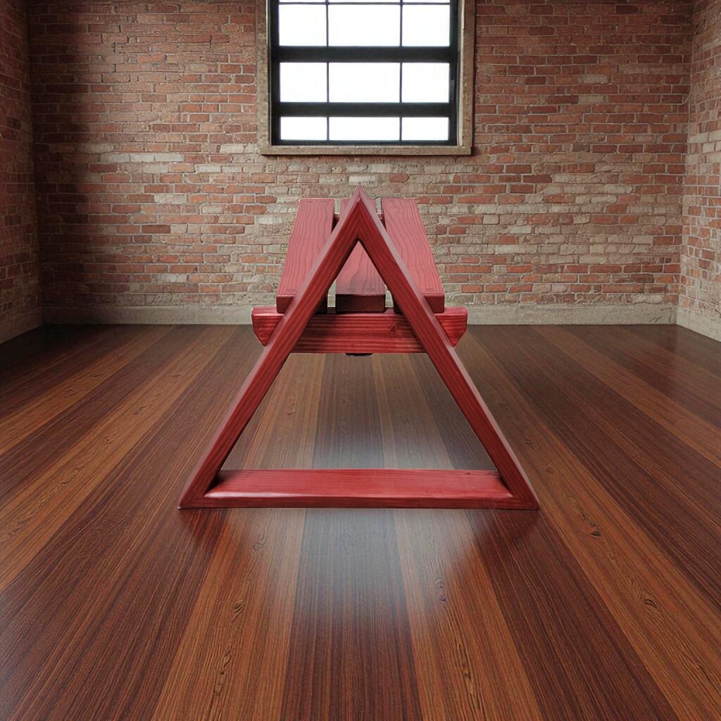 7190 Custom Red Wood #Bench Furniture