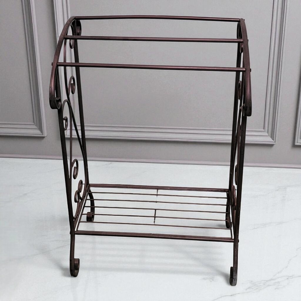 7213 Scrolled Blanket/ Towel Rack Furniture