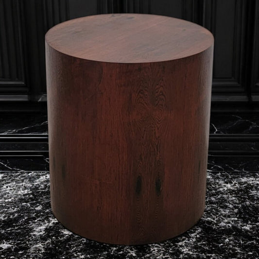 7225 Round Wooden Accent Table