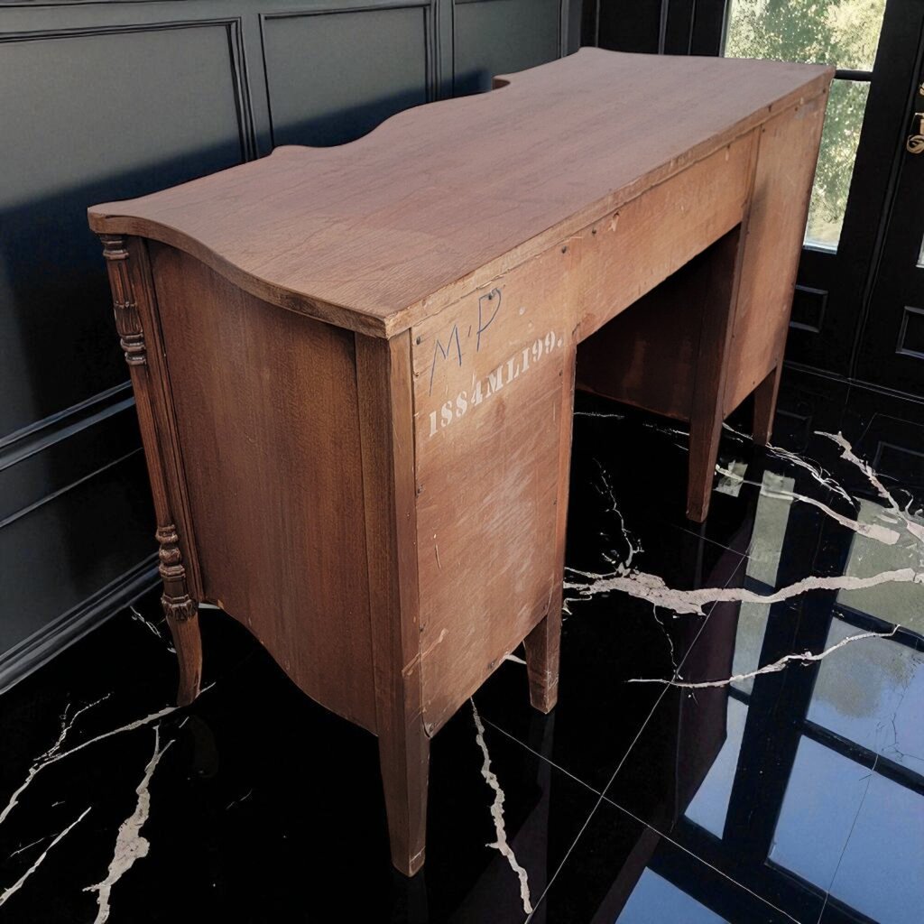 7228 Antique Chippendale 7 Drawer #Desk