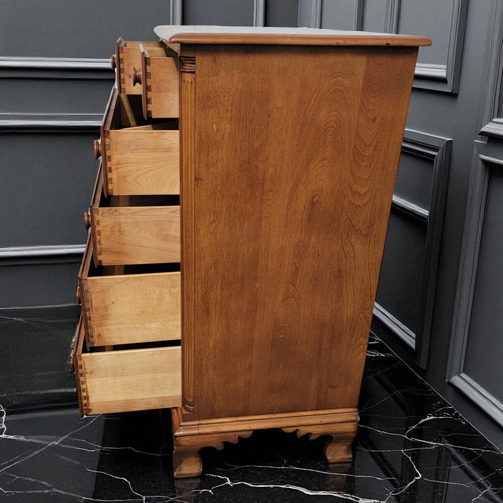 7229 Vintage Maple 6 Drawer Chest Furniture