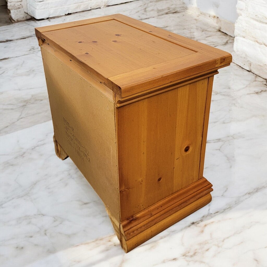 7286 Broyhill Pine 2 Drawer Nightstand ~ Furniture