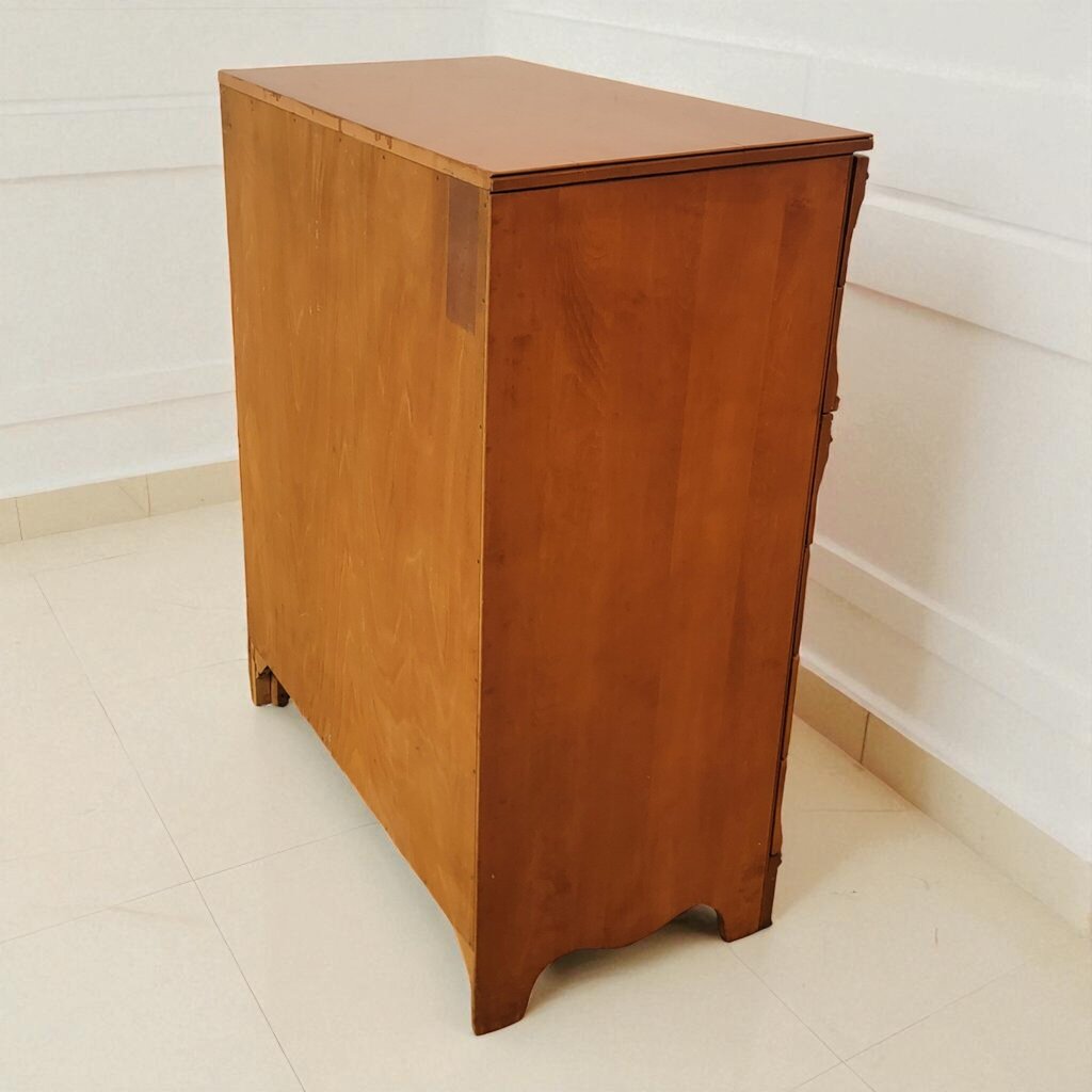 7299 Cherry Stained 6 Drawer Colonial Chest ~ Furniture