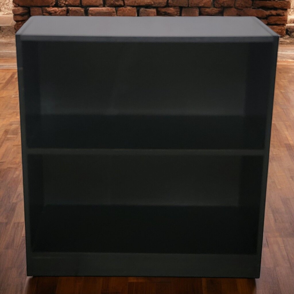 7304 Black 2 Shelf Bookcase ~ Furniture