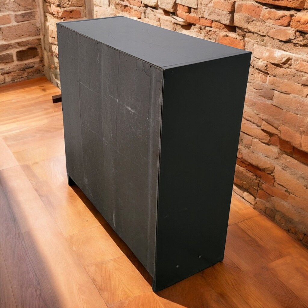 7304 Black 2 Shelf Bookcase ~ Furniture