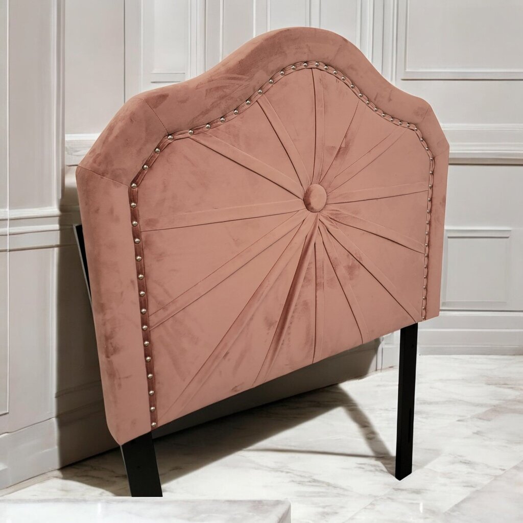 7165 Twin Rose Velvet #Headboard ~ Furniture