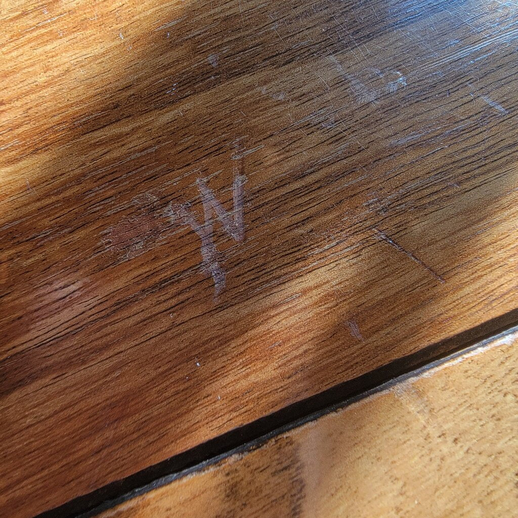 7306 MId Century United Furniture Diamond Front Walnut Dresser ~ Furniture