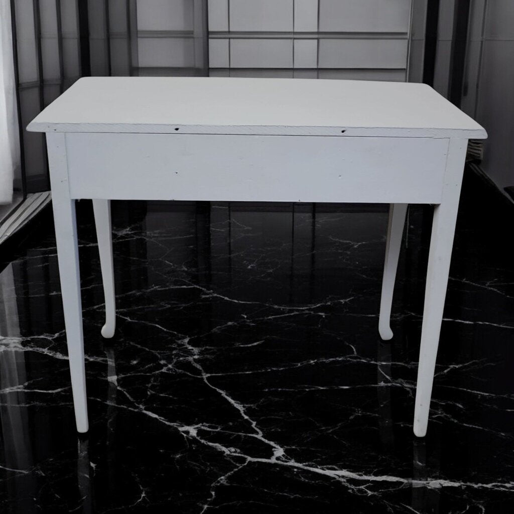 7309 Vintage Grey Queen Anne Writing #Desk-Vanity ~ Furniture