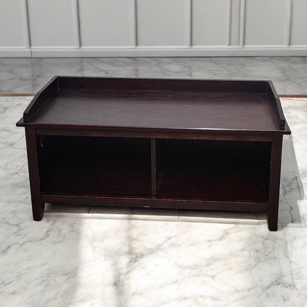 7318 Espresso Double Cubby #Bench ~ Furniture