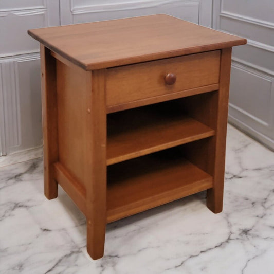 7320 Shaker Style #Nightstand with Drawer and Shelf Used ~ Furniture