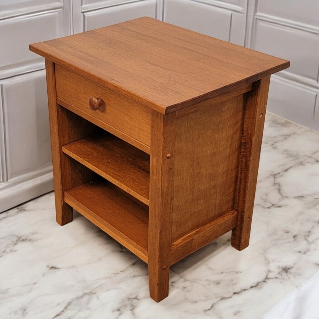 7320 Shaker Style #Nightstand with Drawer and Shelf ~ Furniture
