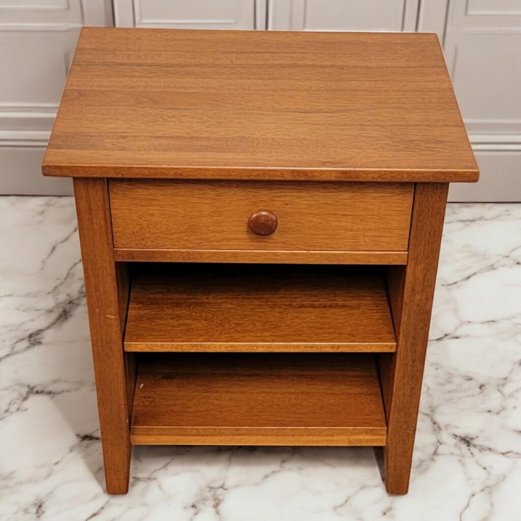 7320 Shaker Style #Nightstand with Drawer and Shelf ~ Furniture