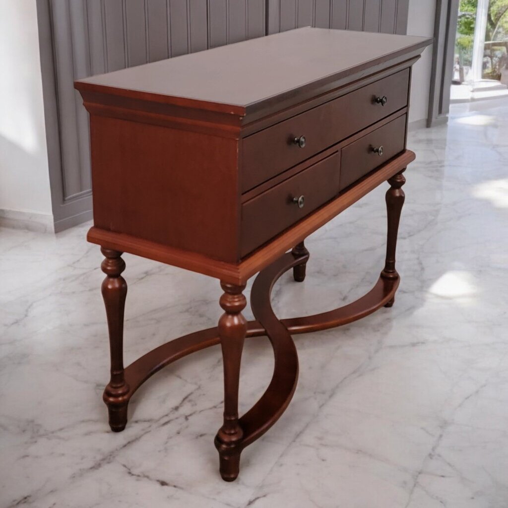 7330 Cherry 3 Drawer Buffet Console ~ Furniture