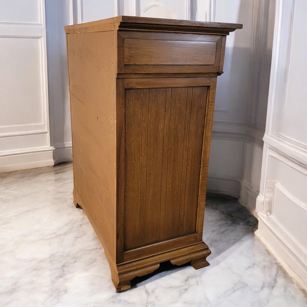 7331 Vintage Thomasville Oak 5 Drawer Chest ~ Furniture