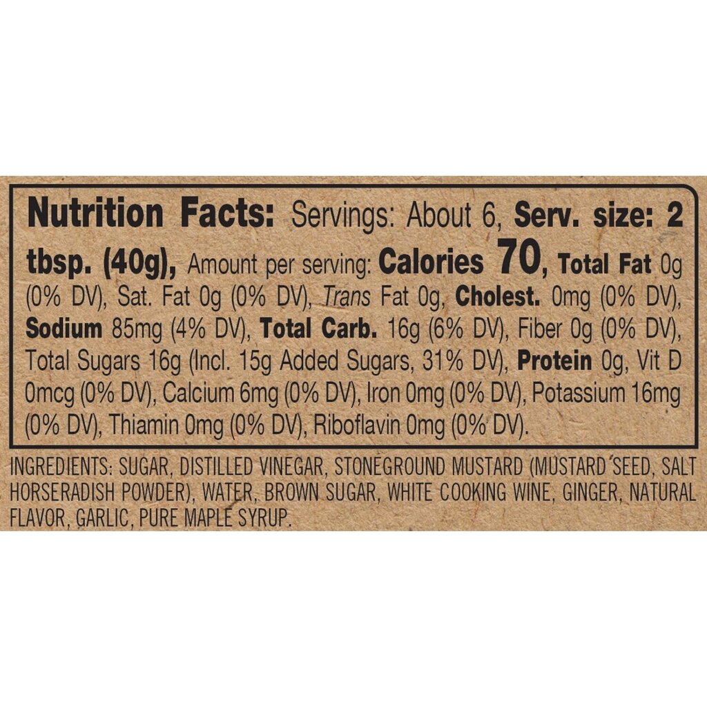 Sweet and Smokey Mustard Dip * Pantry | Provisions/Staples