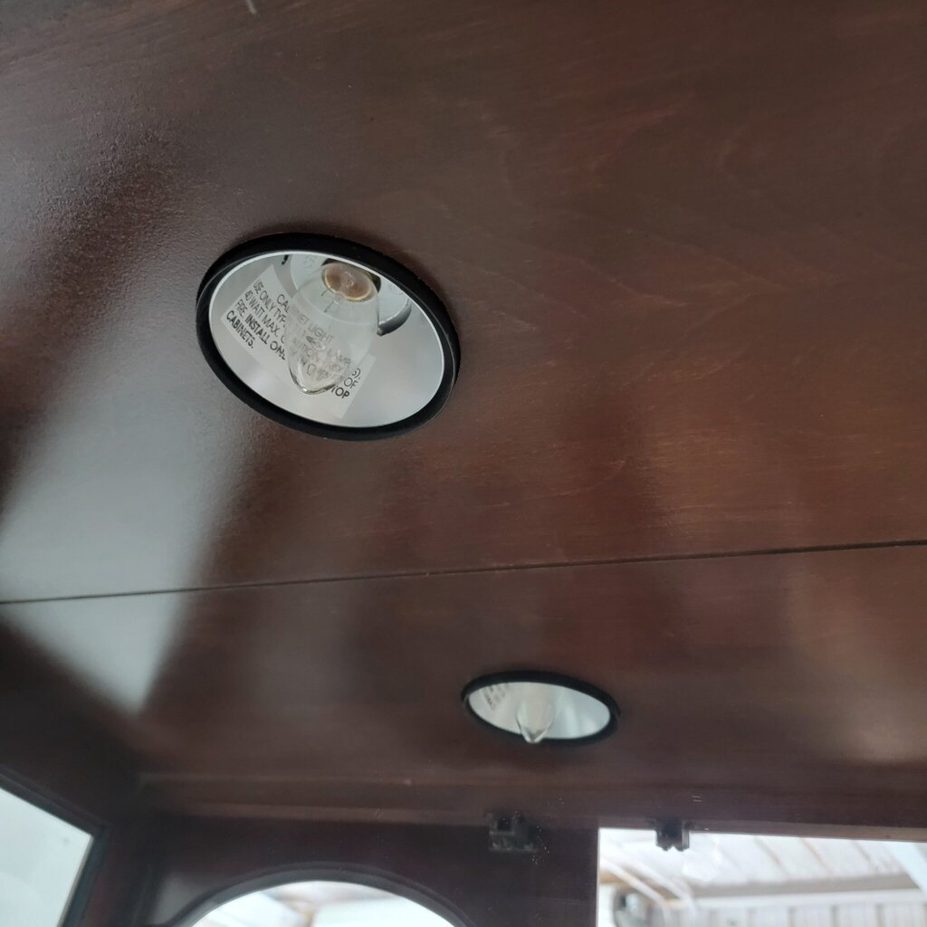 7335 Chery Wood 5 Glass Shelf Curio #Cabinet ~ Furniture