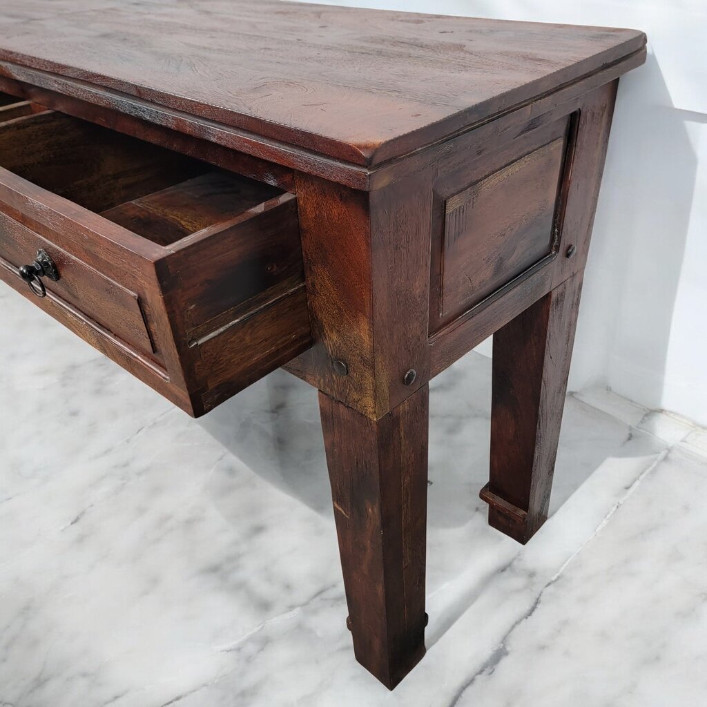 7336 Solid Wood 3 Drawer Mansion Style Sideboard/ Console * 2 - Dealer Shared