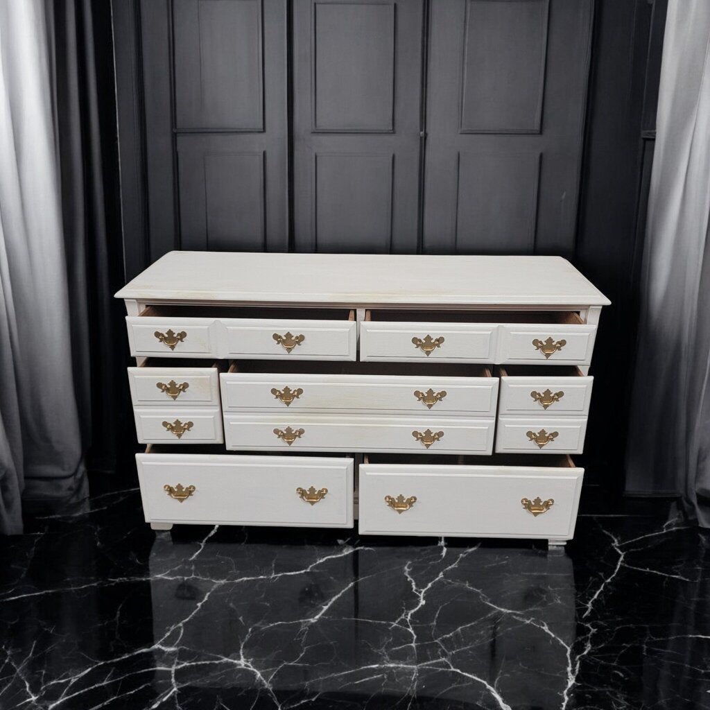 7342 7 Drawer Off White Colonial Style #Dresser ~ Furniture