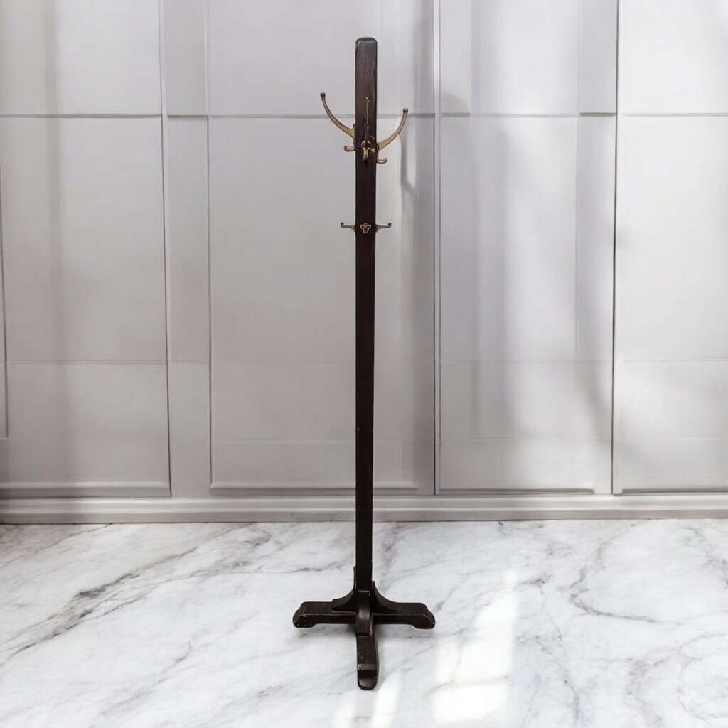 7358 Vintage Wooden Coat Rack * 2 - Dealer Shared