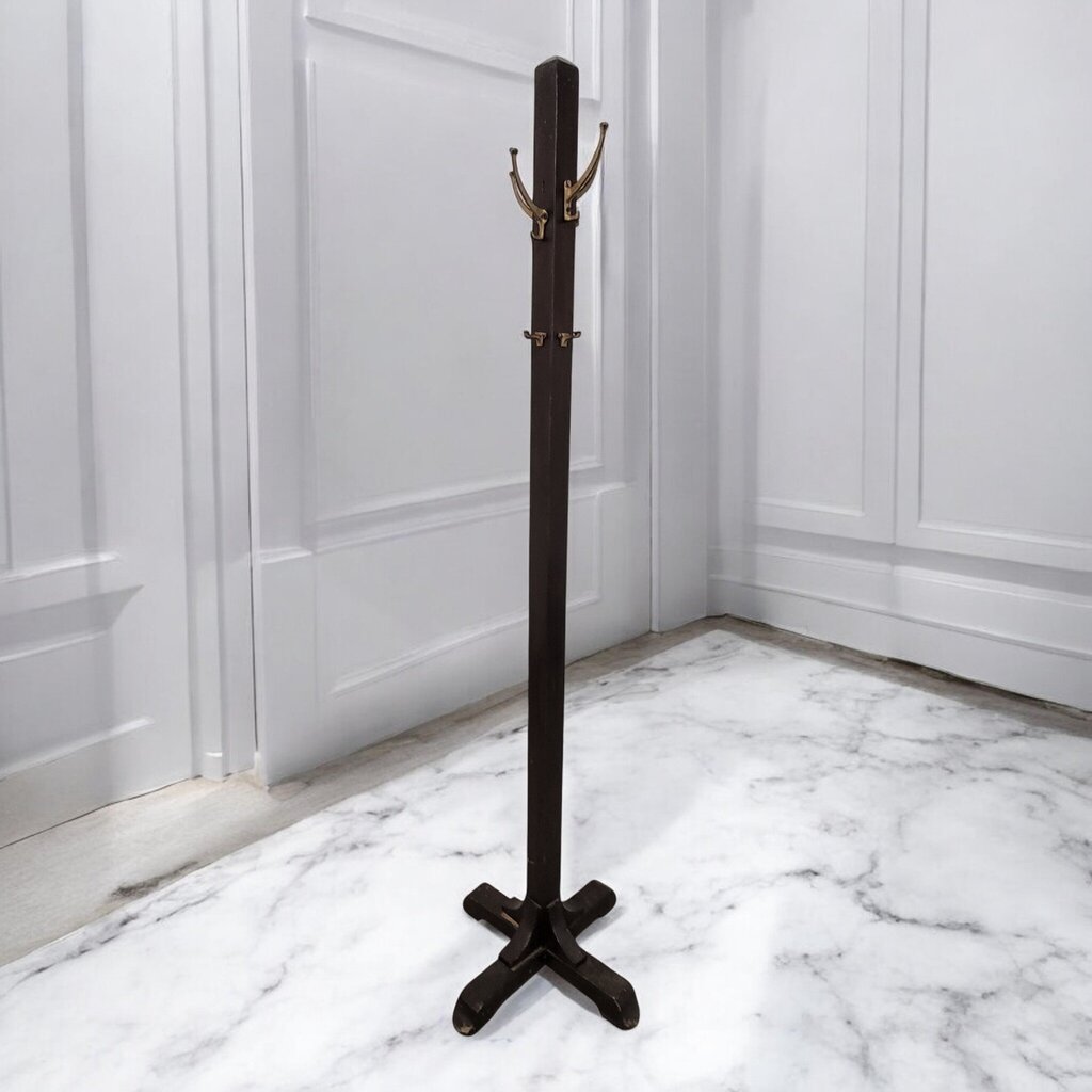 7358 Vintage Wooden Coat Rack * 2 - Dealer Shared