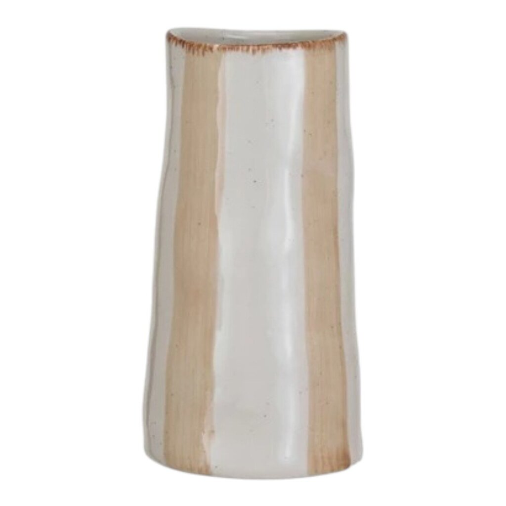 6.5" Fall Stoneware Vase New * Home Styling Decor