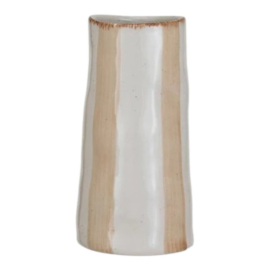 6.5" Fall Stoneware Vase New * Home Styling Decor