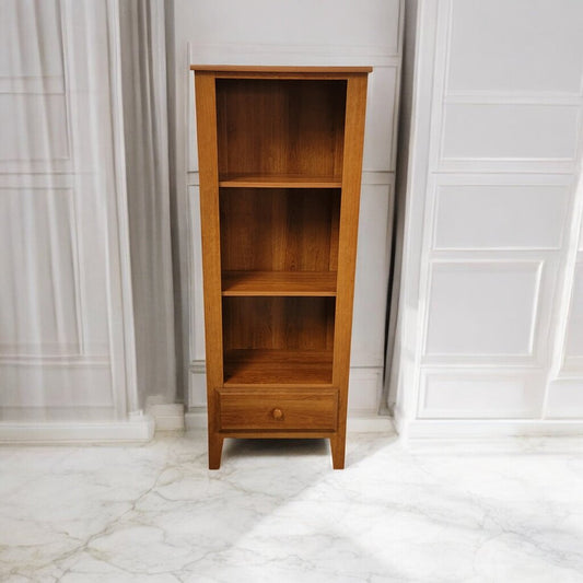7373 Narrow 3 Shelf Bookcase with Drawer Used ~ Furniture