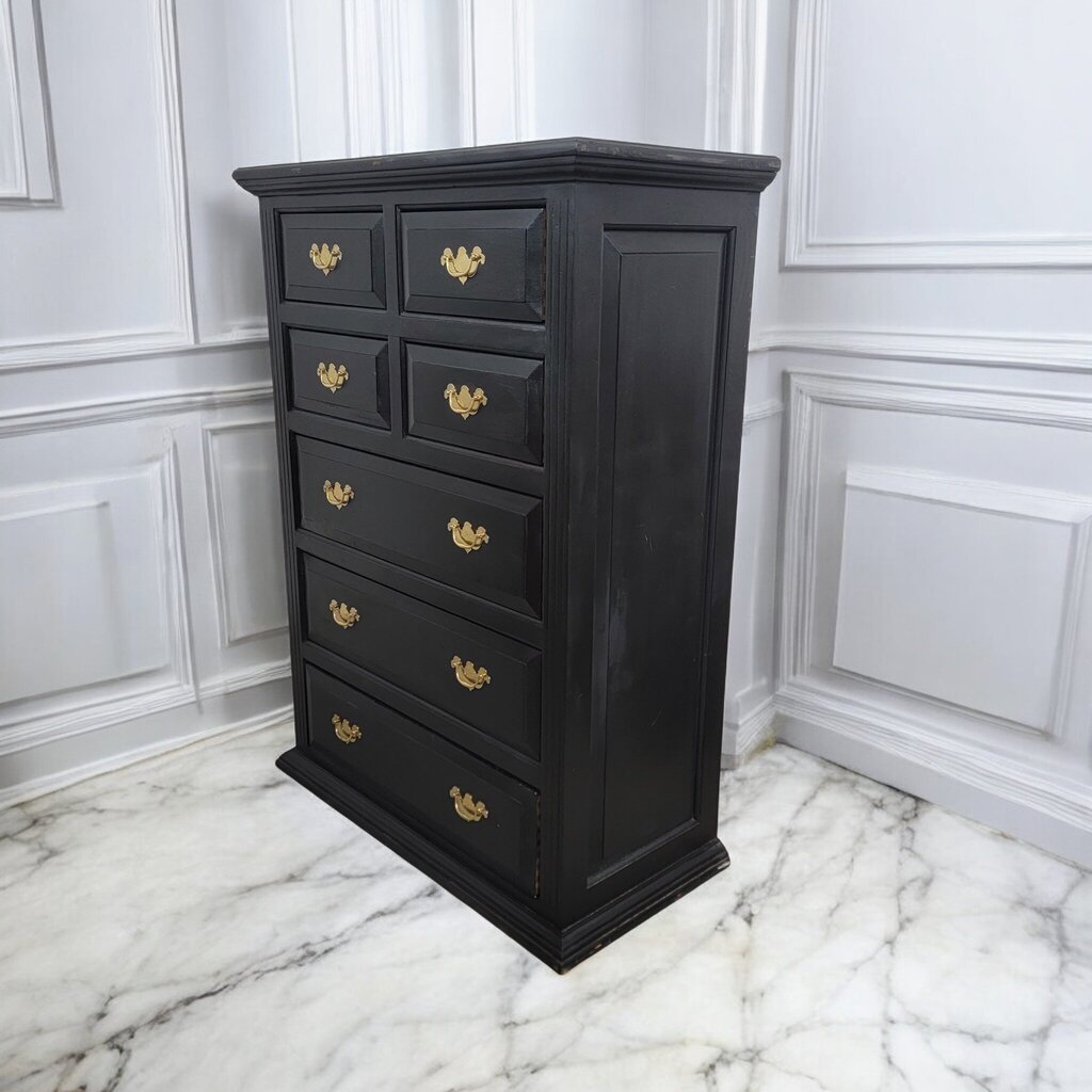 7392 Colonial Black 5 Drawer #Chest ~ Furniture