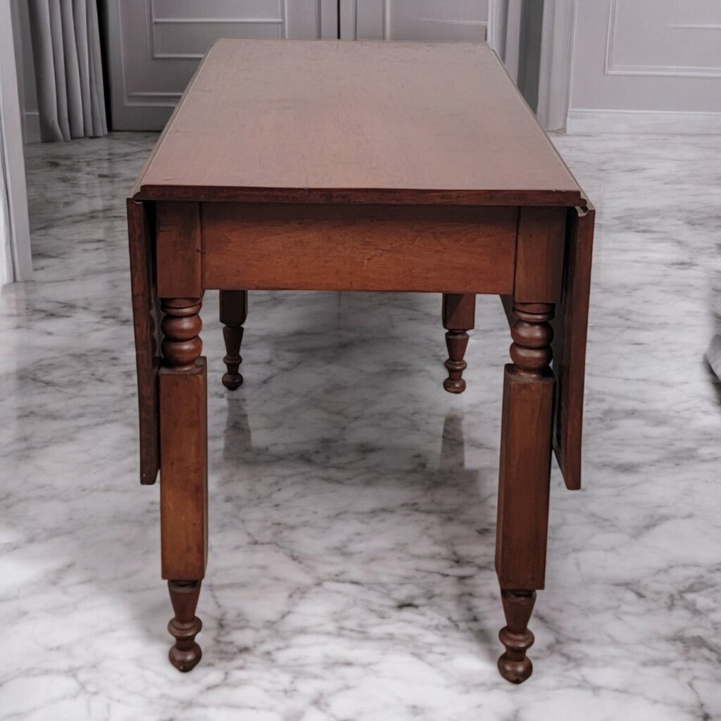 7396 Antique Dropleaf Dining Table ~ Furniture