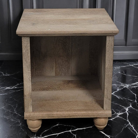 7400 Barnwood Style Side Cabinet with Bunfeet Used ~ Furniture