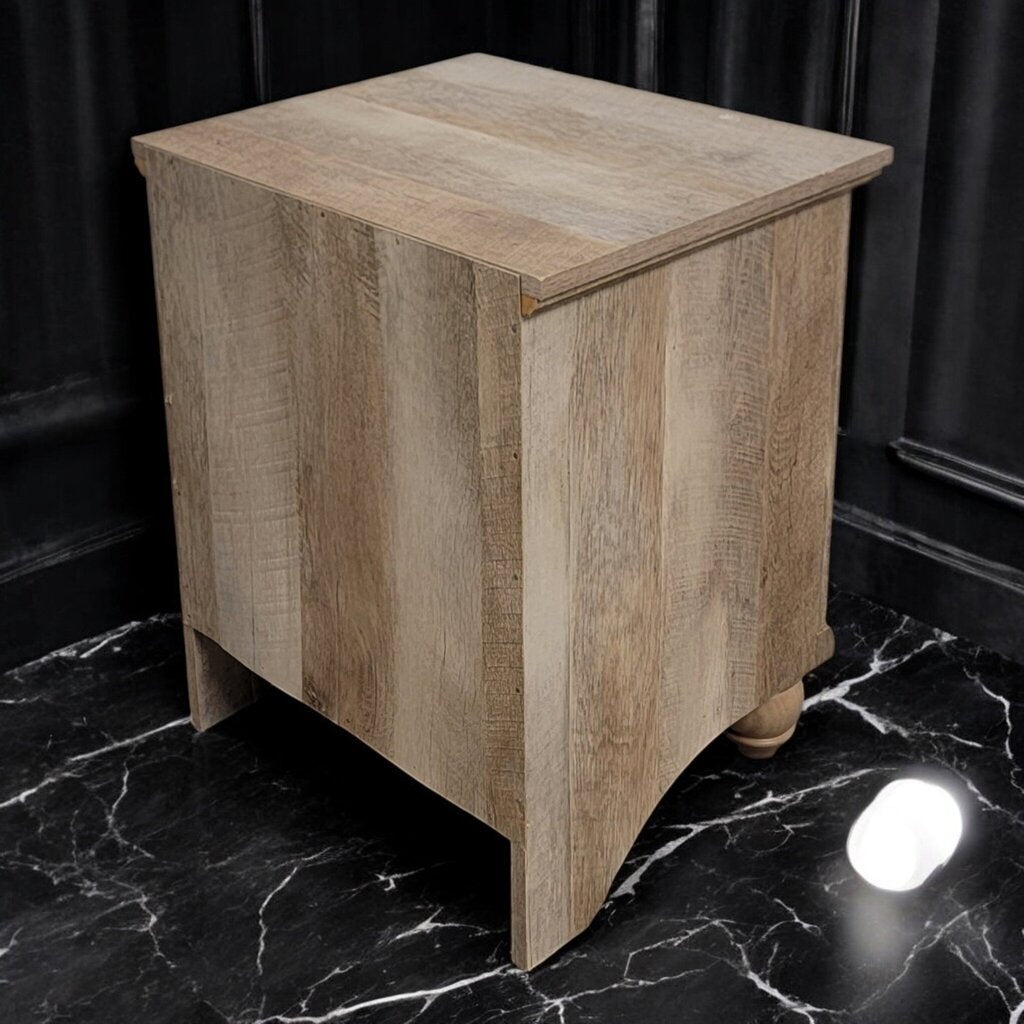 7400 Barnwood Style Side Cabinet with Bunfeet ~ Furniture