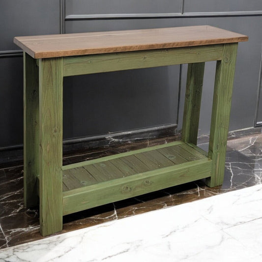 7401 Green Handcrafted Console #Table Used ~ Furniture