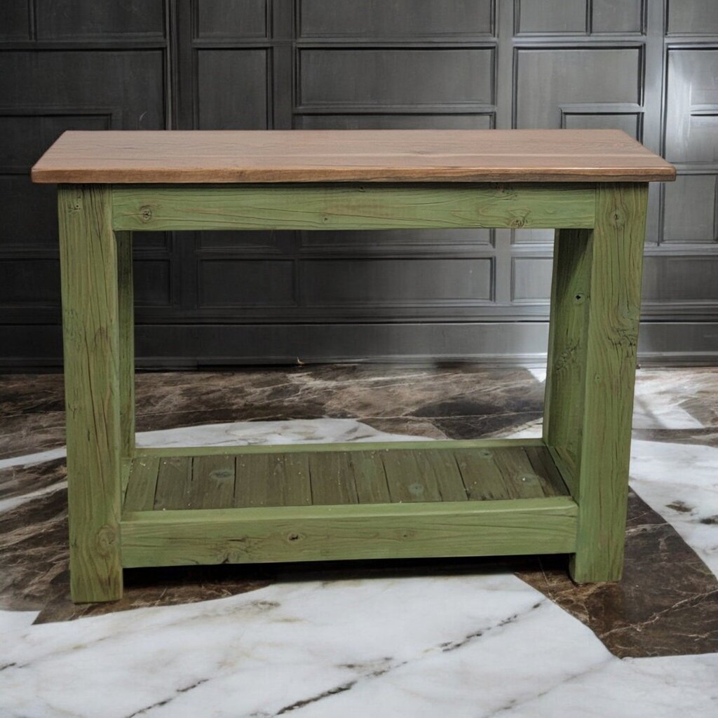 7401 Green Handcrafted Console #Table ~ Furniture