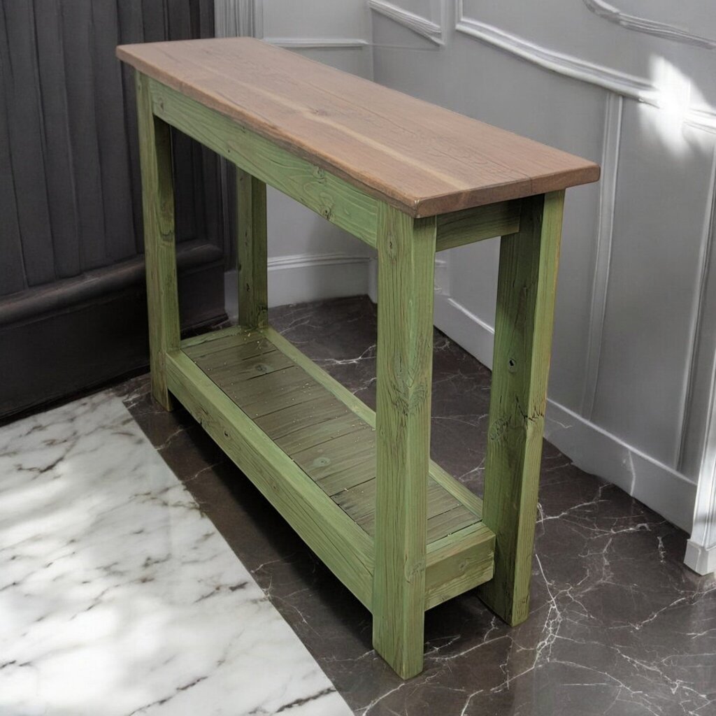 7401 Green Handcrafted Console #Table ~ Furniture