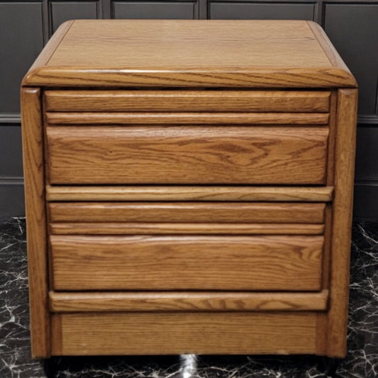 7409 Sonoma Style Oak 2 Drawer #Nightstand Used ~ Furniture