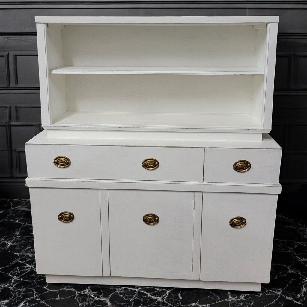 7414 Vintage Kitchen #Hutch Cabinet Used ~ Furniture