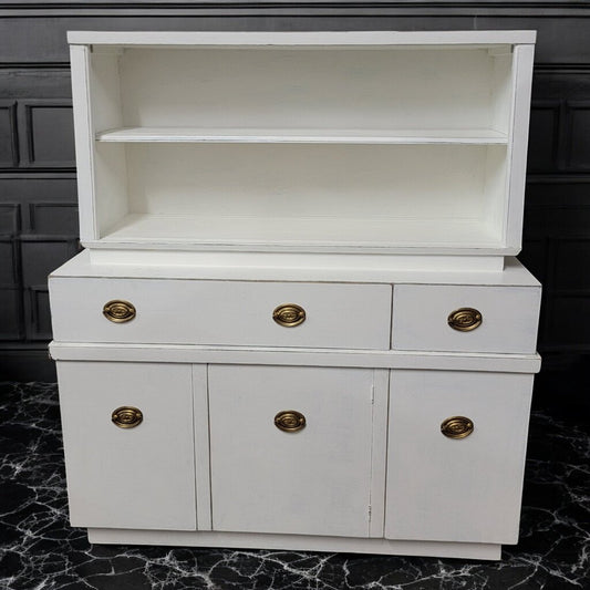 7414 Vintage Kitchen #Hutch Cabinet Used ~ Furniture