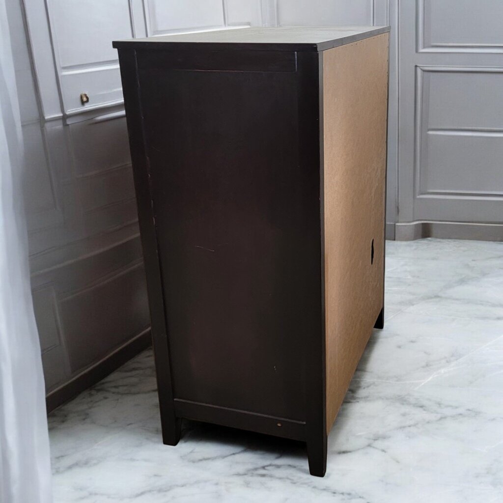 7482 Contemporary Espresso 5 Drawer #Chest